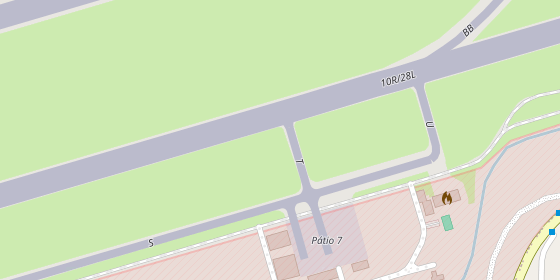 Mapa de Aeroporto Internacional de Guarulhos (SP)