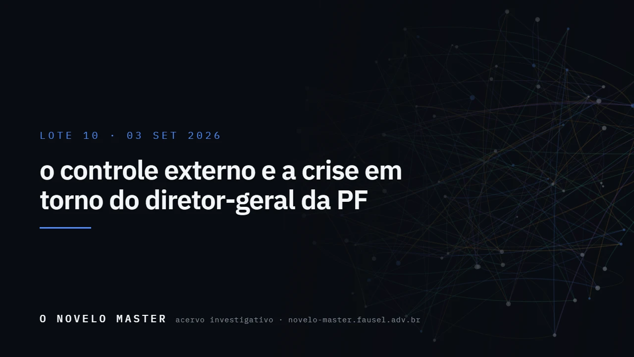 Cartão de divulgação do lote
