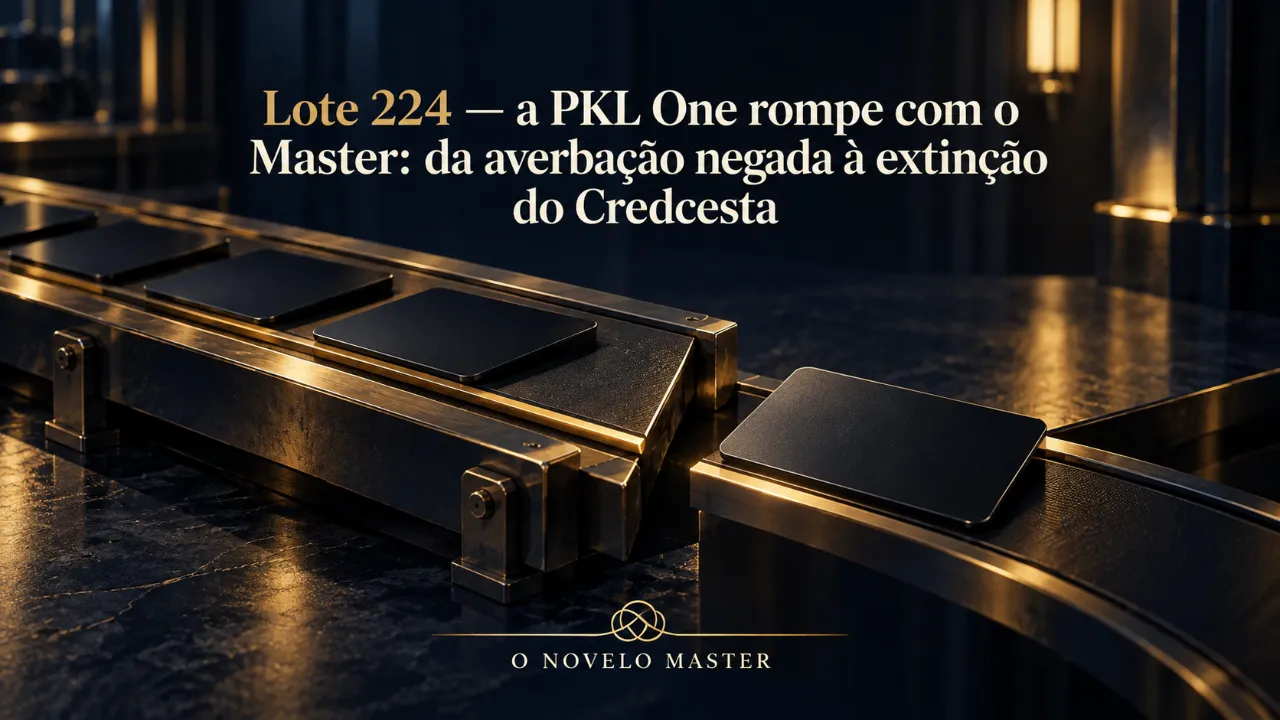 Arte de divulgação gerada por inteligência artificial: Lote 221 — Angelo Ribeiro da Silva ganha registro próprio, e a The-Pay: um segundo vetor de fraude